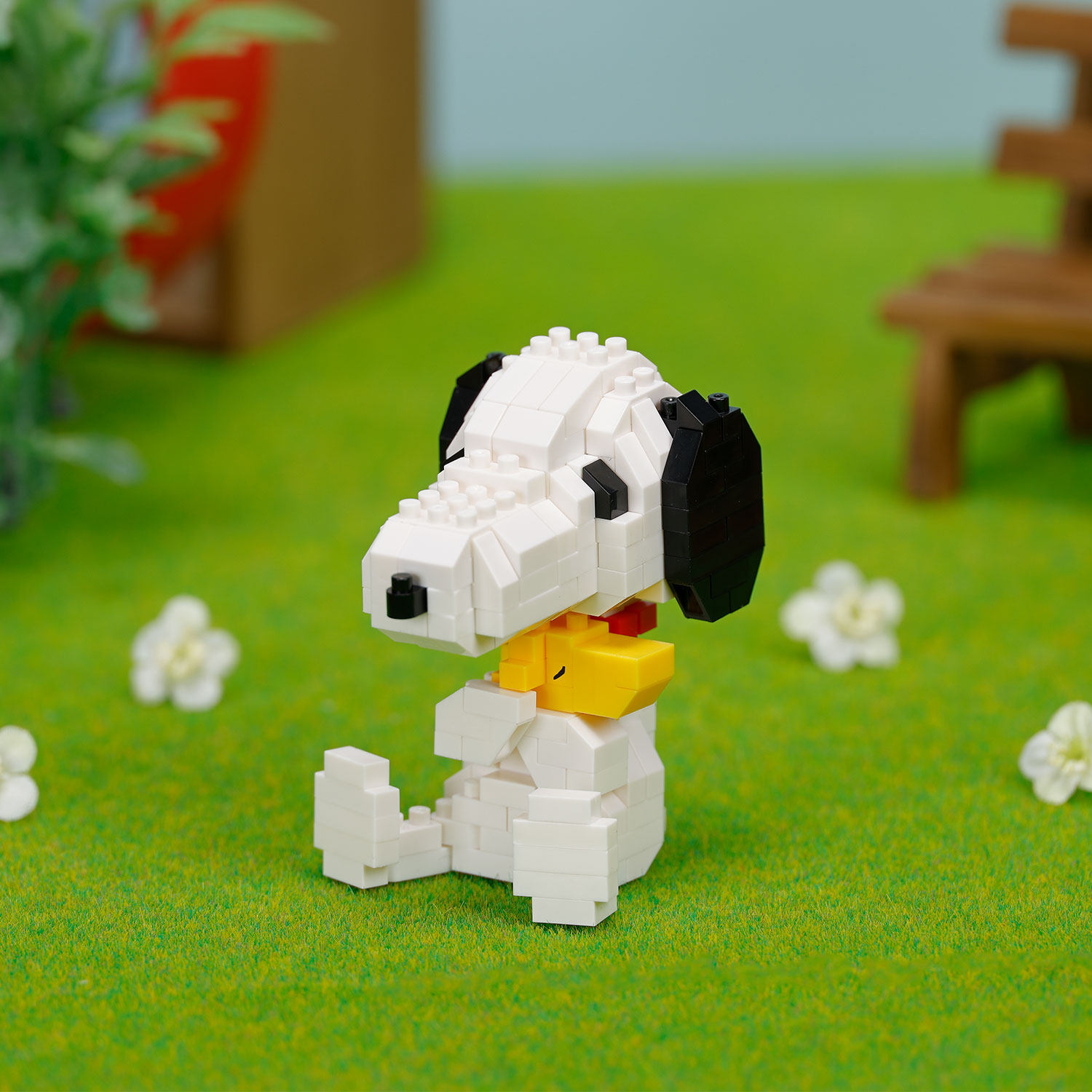 Building Block Mini - Набор микро-блоков Nanoblock Peanuts Series Joe