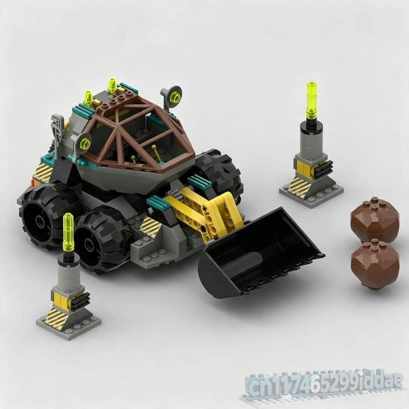Lego Minifigure Holder - 201 деталь. Модель транспортного средства Rock