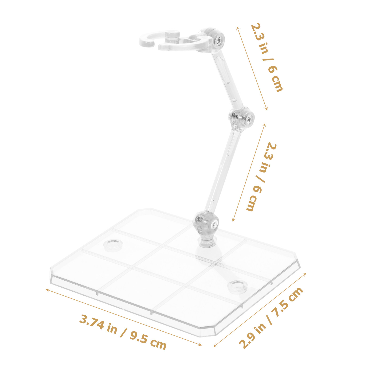 4 шт. пластиковых подставок дл – обзор и цена Action Figure Stand