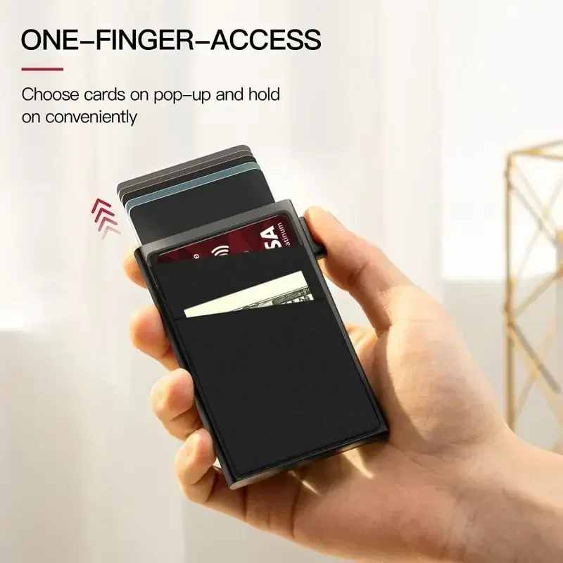 RFID бизнес-держатель для кред – обзор и цена Card Top Loader